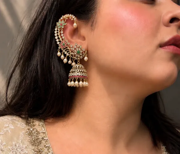 Rajsi_Kaanchain_Jhumki_Earrings