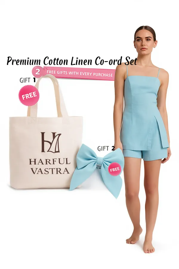 Light_Blue_Cotton-Linen_Blend_Co-Ord_Set_For_Women