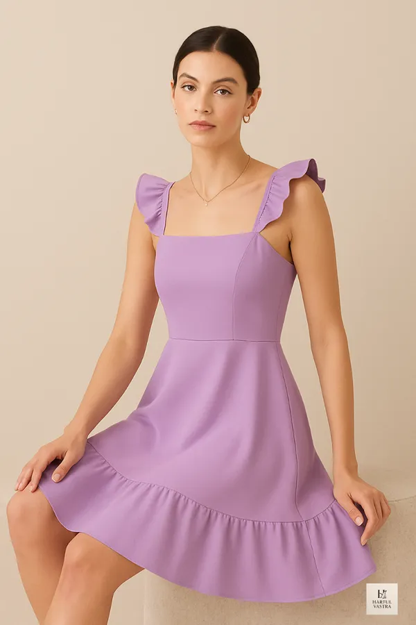 Lavender_Cotton-Linen_Blend_Dress_For_Women