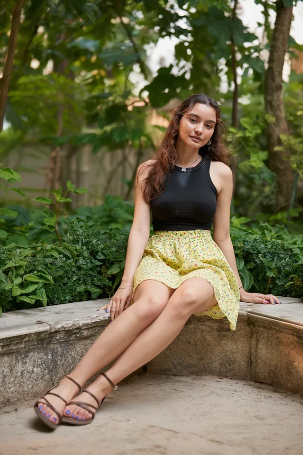 Yellow_Floral_Skirt