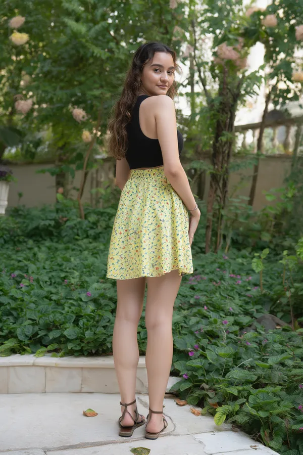 Yellow_Floral_Skirt
