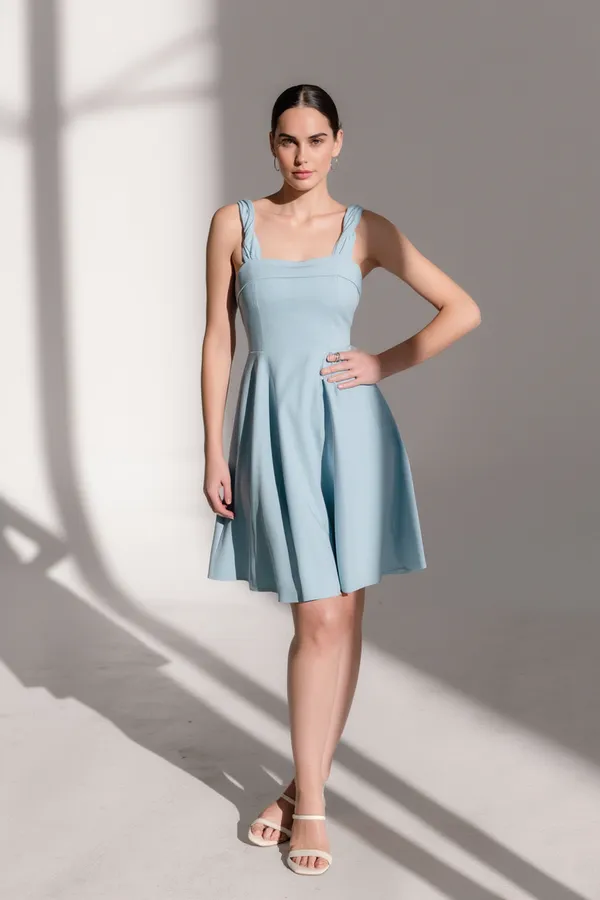 Sky_Blue_Cotton-Linen_Blend_Dress_For_Women