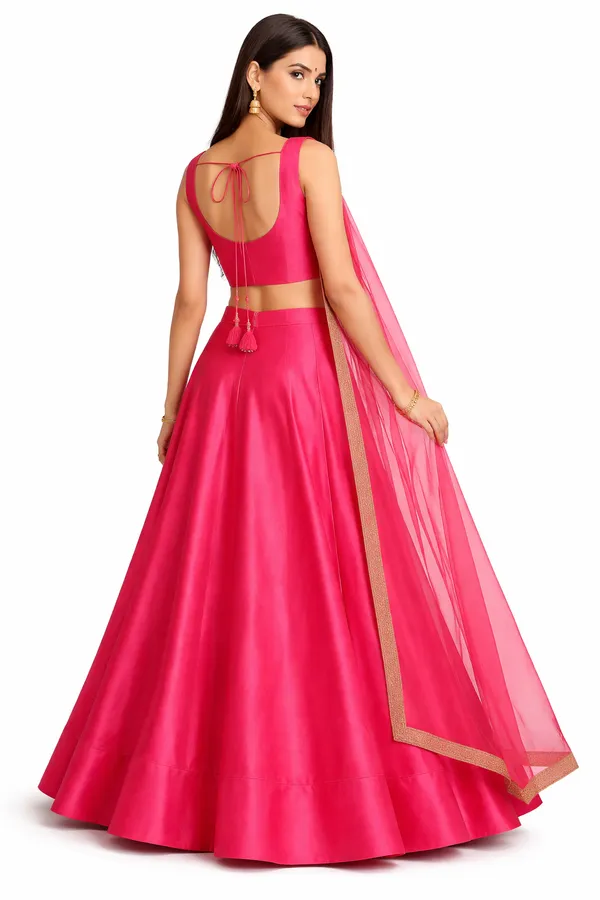 Rani_Pink_Japanese_Satin_&_Organza_Lehenga_For_Women