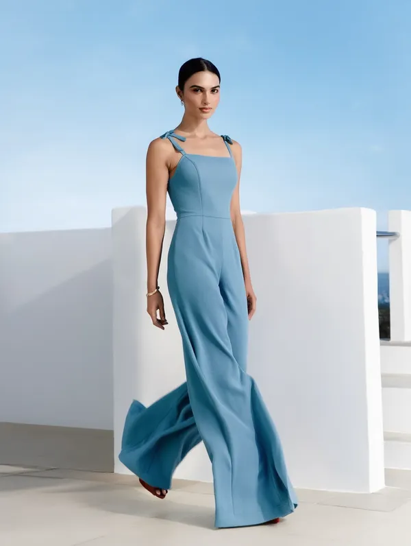 Sea_Blue_Cotton-Linen_Blend_Jumpsuit_For_Women