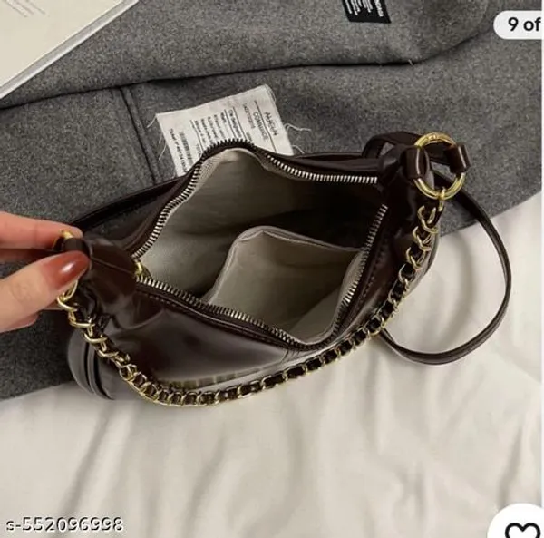 Brown_Premium_Pu_Material_Casual_Siling_Bag_For_Women