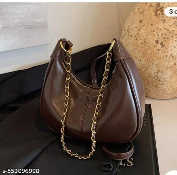 Brown_Premium_Pu_Material_Casual_Siling_Bag_For_Women