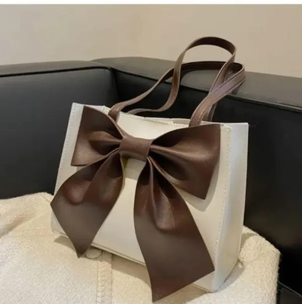 Brown_Premium_Pu_Material_Casual_Hand_Bag_For_Women