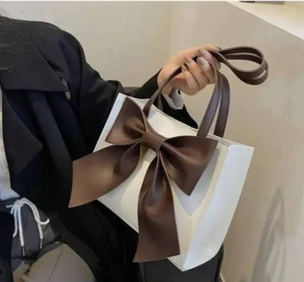 Brown_Premium_Pu_Material_Casual_Hand_Bag_For_Women