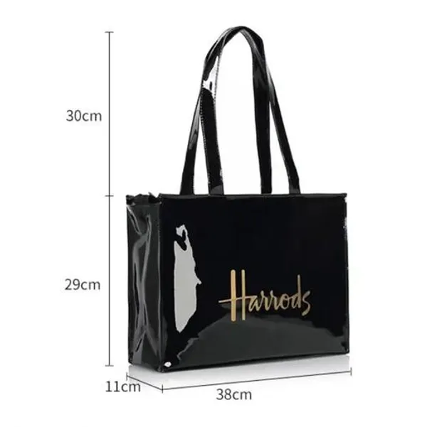 Black_Premium_Pu_Material_Casual_Hand_Bag_For_Women