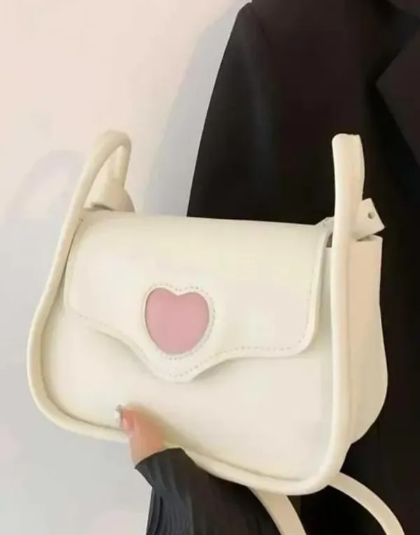 White_Premium_Pu_Material_Casual_Siling_Bag_For_Women