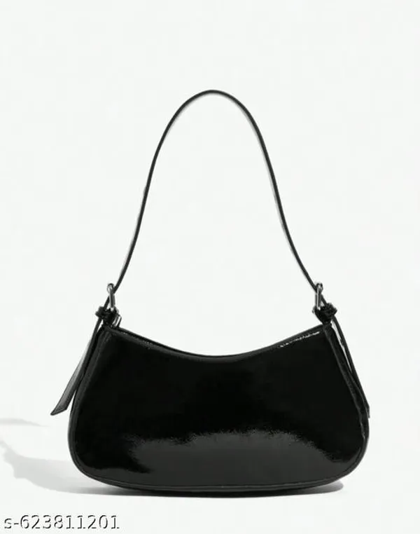 Maroon_Premium_Pu_Material_Casual_Hand_Bag_For_Women