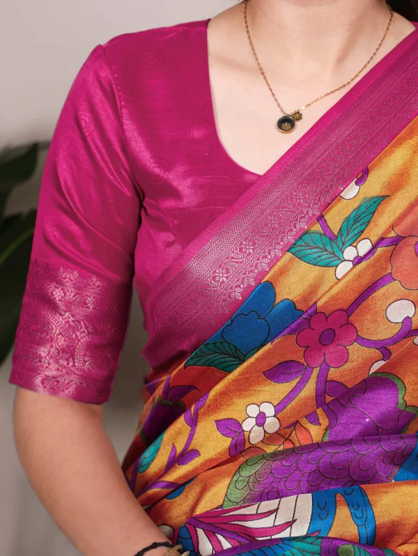 Viscose_Border_Tussar_Silk_Saree_For_Women