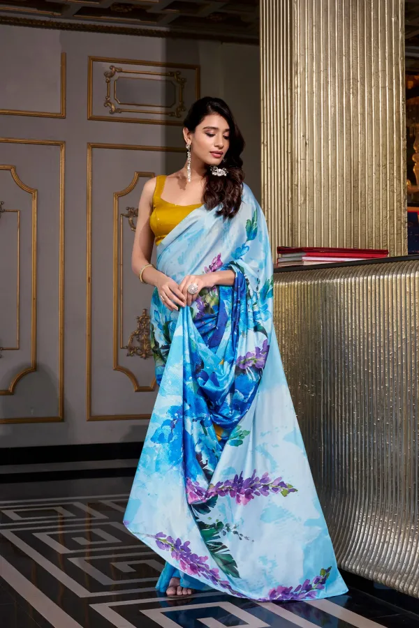 Blue_Digital_Printed_Satin_Silk_Saree_For_Women