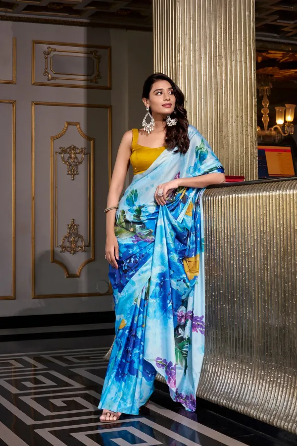 Blue_Digital_Printed_Satin_Silk_Saree_For_Women