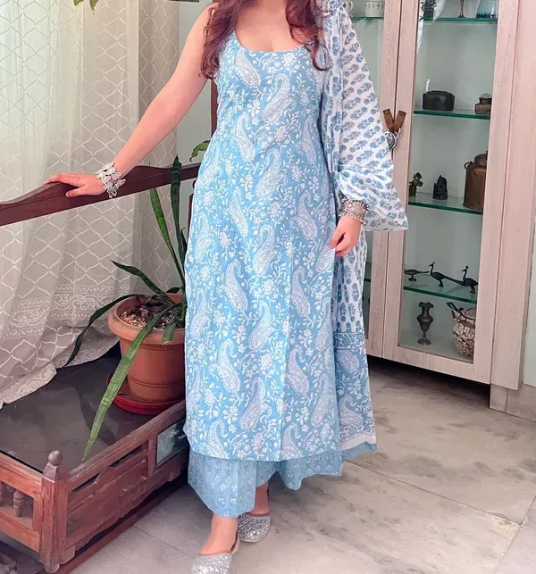 Sky_Blue_Printed_Kurta_Palazzo_Set_with_Dupatta