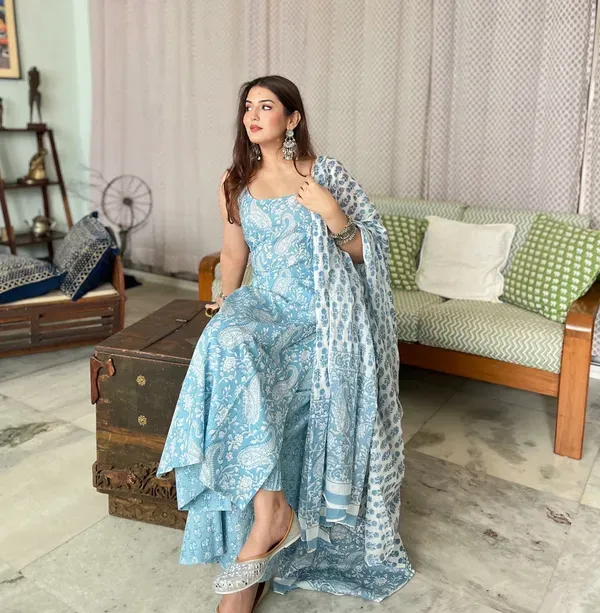 Sky_Blue_Printed_Kurta_Palazzo_Set_with_Dupatta