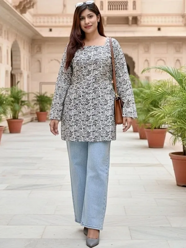 Women_Printed_Cotton_Straight_Kurti_Top