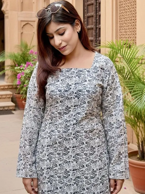 Women_Printed_Cotton_Straight_Kurti_Top