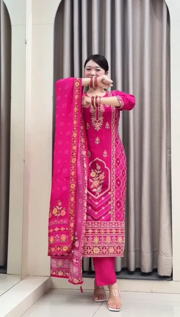Rose_Pink_Embroidered_Suit_Set_For_Women