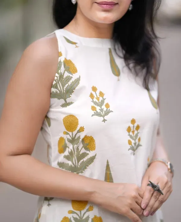 Mustard_Blossom_Printed_Cotton_Kurti_and_Palazza_set