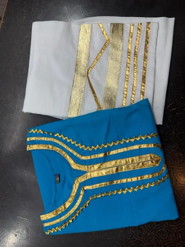 Women'S_Sky_Blue_Zari_Embroidered_Kurta_Palazzo_Set