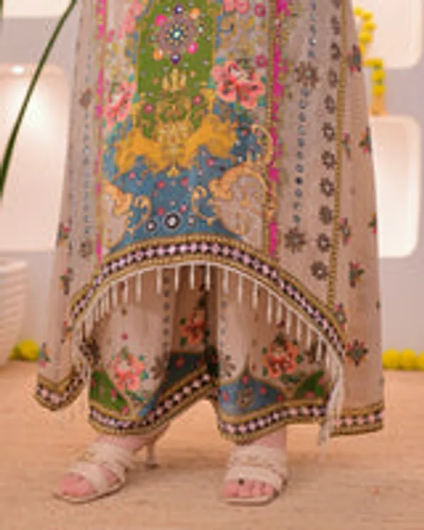 Royal_Beige_Printed_Kurta_with_Dupatta_Set