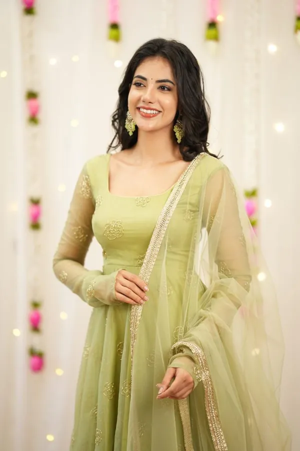Women’s_Pista_Green_Festive_Wear_Anarkali_Dress_With_Dupatta