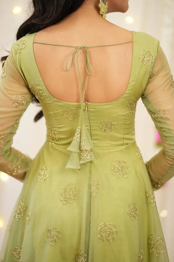 Women’s_Pista_Green_Festive_Wear_Anarkali_Dress_With_Dupatta