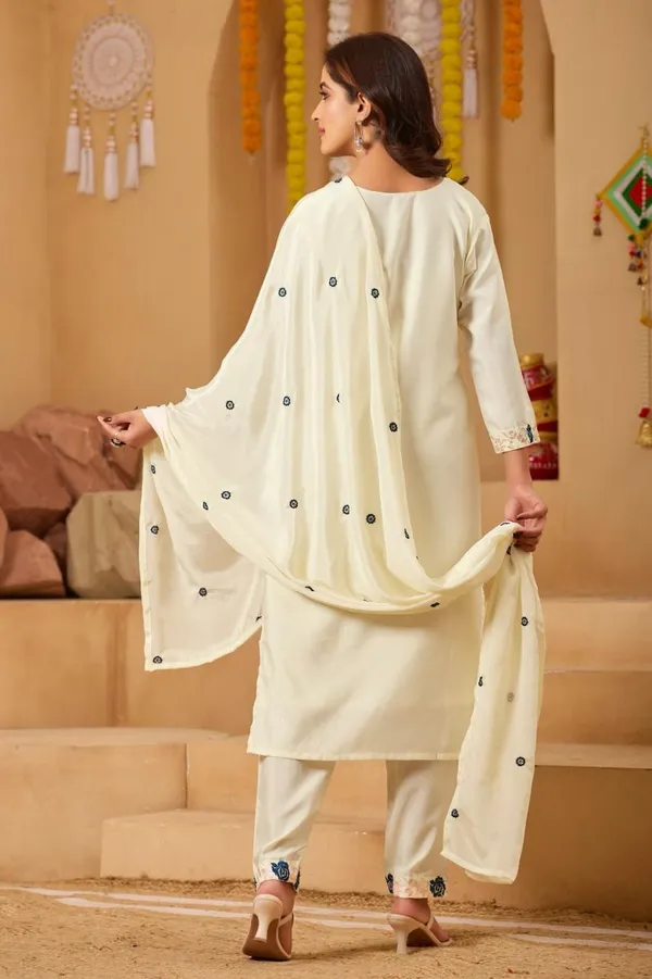 Women’s_Cream_Floral_Embroidered_Kurta_Pant_Dupatta_Set