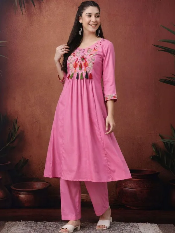 Embroidered_A-Line_Kurta_Set