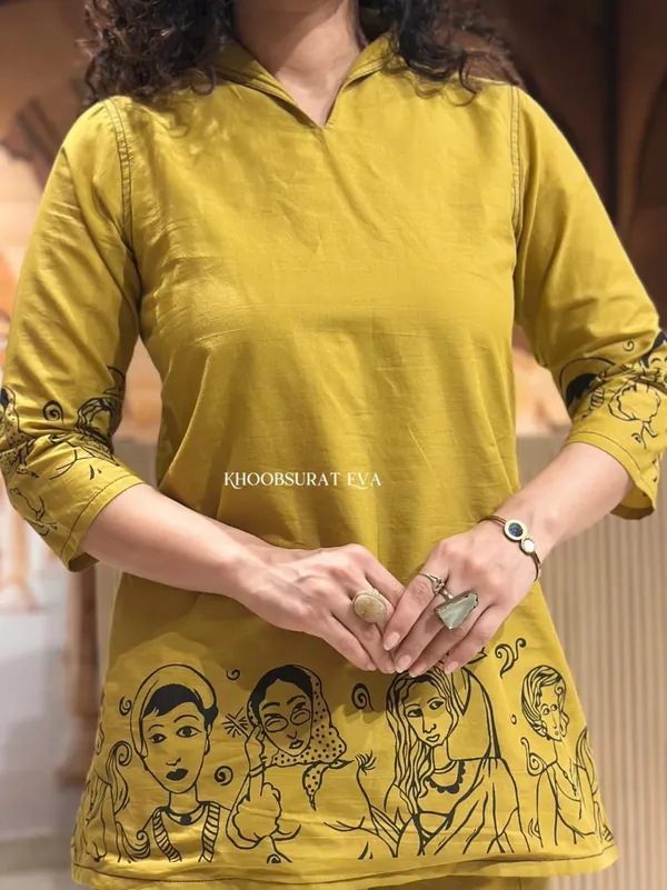 Yellow_Artistic_Print_Co-Ord_Set_For_Women