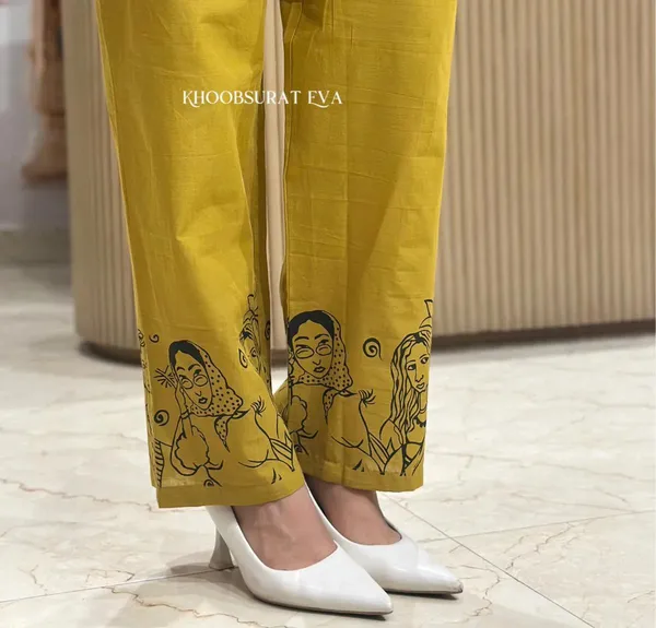 Yellow_Artistic_Print_Co-Ord_Set_For_Women