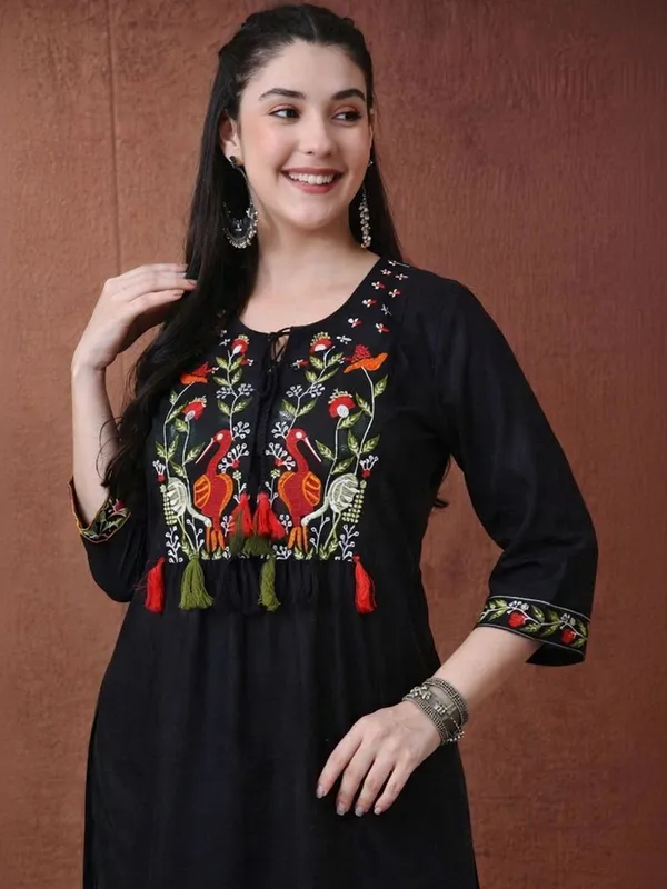 Embroidered_A-Line_Kurta_Set