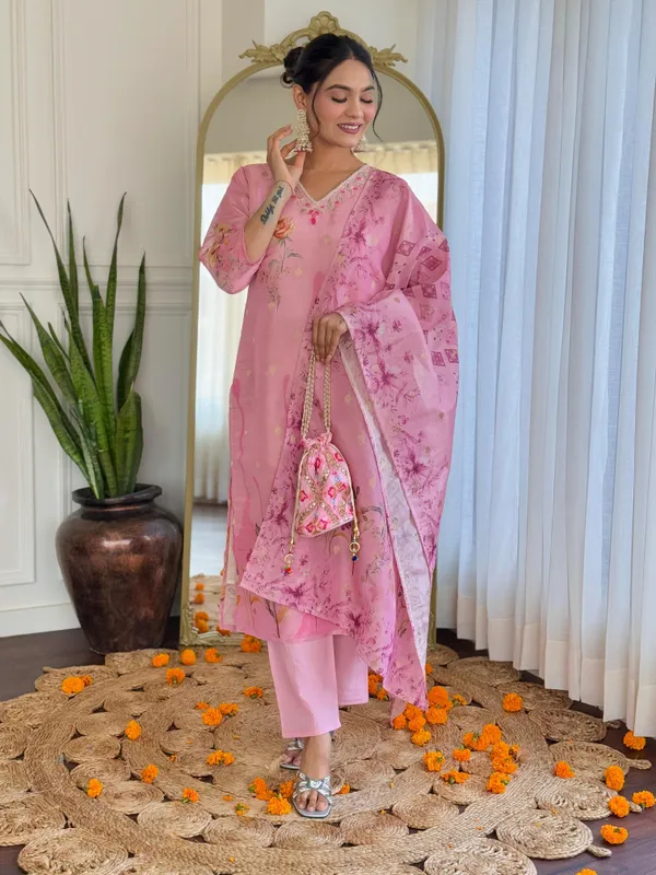 Blush_Bloom_Floral_Cotton_Kurta_Set_with_Dupatta