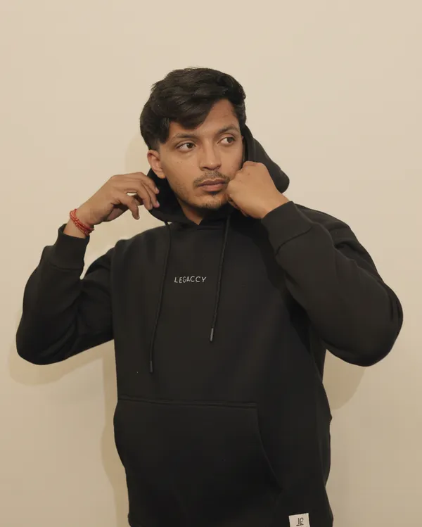 Black_420_Gsm_Cotton_Fleece_Plain_Hoodie_For_Men