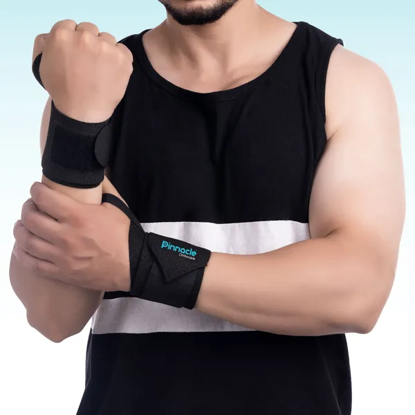 Black_Cotton_Gym_Wrist_Band