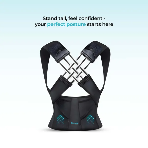 Black_Cotton_Knee_Binder_&_Neoprene_X-Cross_Posture_Corrector