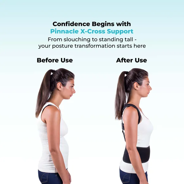 Black_Cotton_Knee_Binder_&_Neoprene_X-Cross_Posture_Corrector