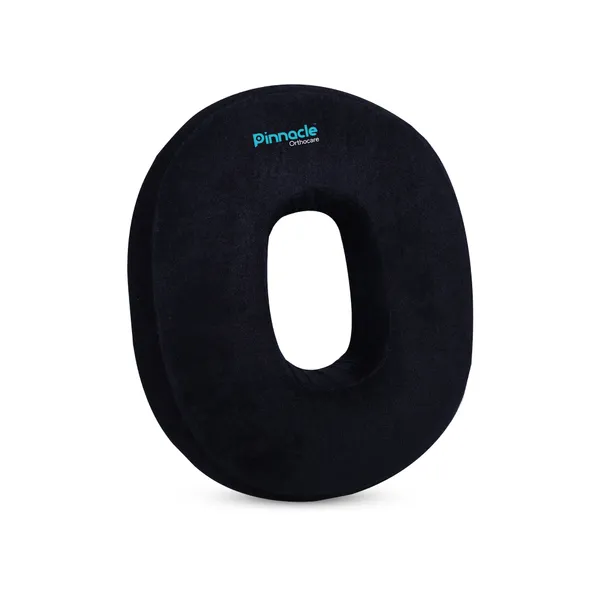 Black_PU_Foam_Donut_Cushion