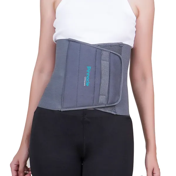 Grey_Elastic_Abdominal_Belt