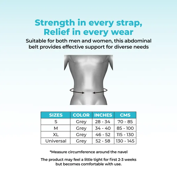 Grey_Elastic_Abdominal_Belt