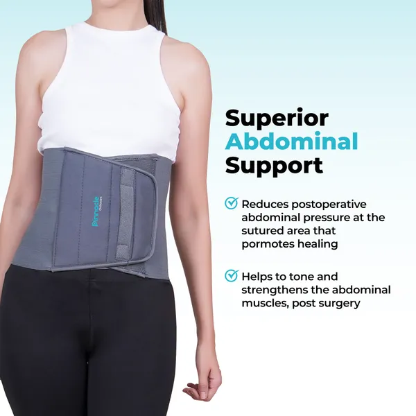 Grey_Elastic_Abdominal_Belt