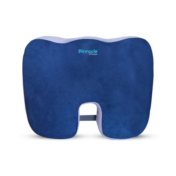 Blue_&_Black_PU_Foam_Coccyx_Cushion