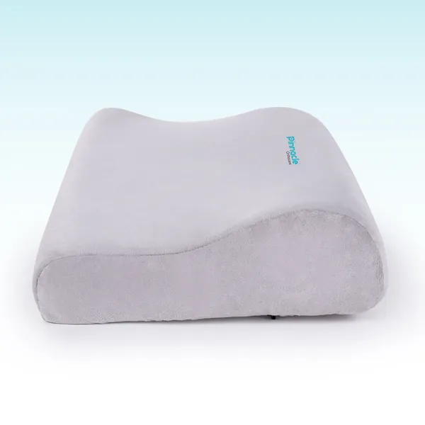 Grey_PU_Foam_Cervical_Pillow