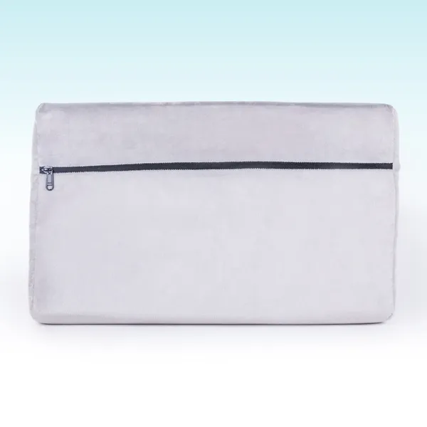 Grey_PU_Foam_Cervical_Pillow