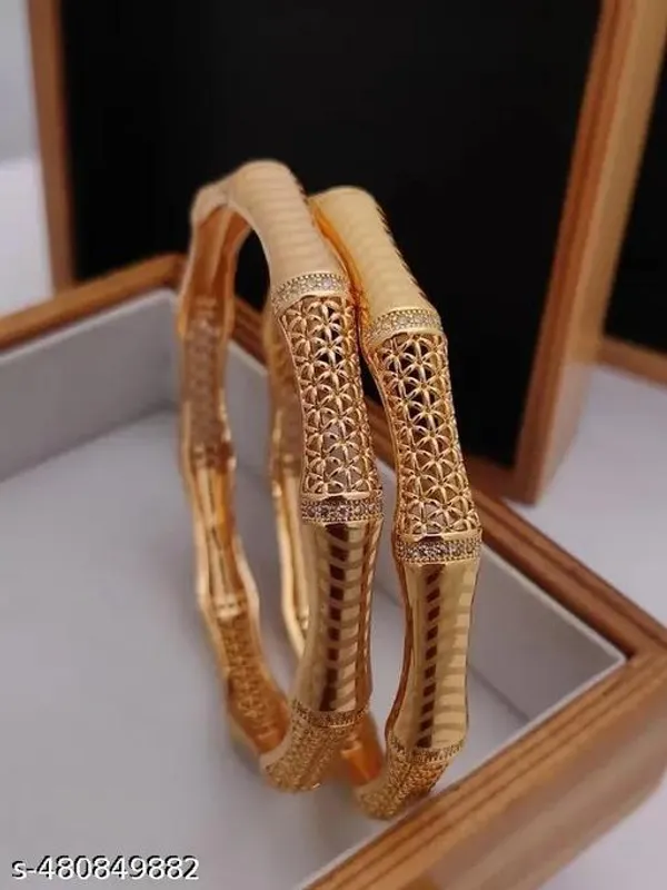 Golden_Glow_Designer_Bangles_Set_-_2_Piece_Set