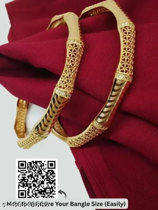 Golden_Glow_Designer_Bangles_Set_-_2_Piece_Set