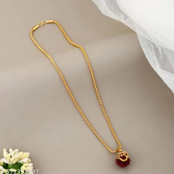 Rudraksha_Gold_Plated_Pendant
