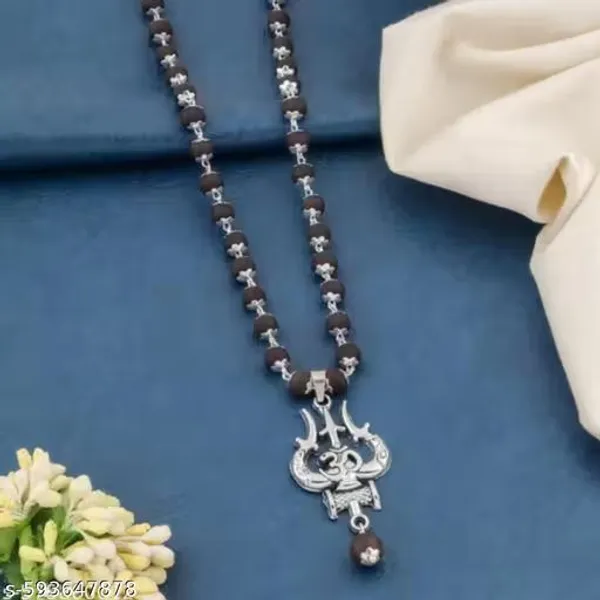 Authentic_Karungali_Bead_Mala_with_Trishul_Om_Pendant_–_Sacred_Religious_Necklace_for_Energy_&_Healing