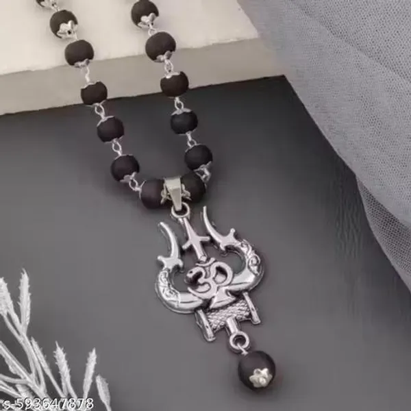 Authentic_Karungali_Bead_Mala_with_Trishul_Om_Pendant_–_Sacred_Religious_Necklace_for_Energy_&_Healing